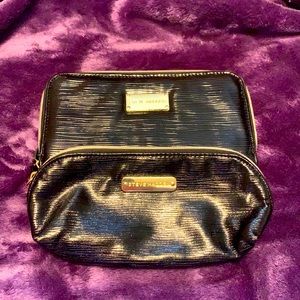 Black Wallet & Pouch